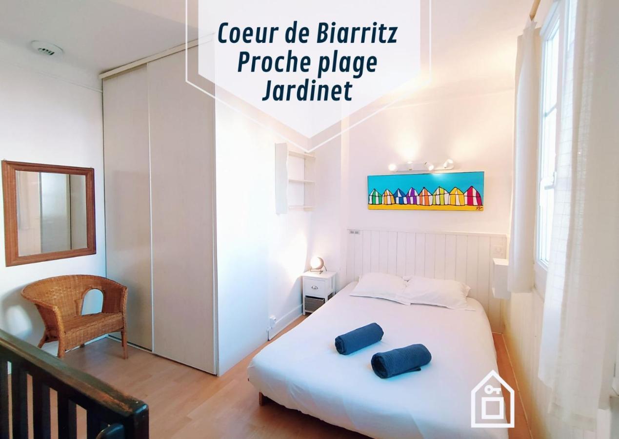 Lalanne Btz, Duplex Jardinet Pres De La Plage Biarritz Dış mekan fotoğraf