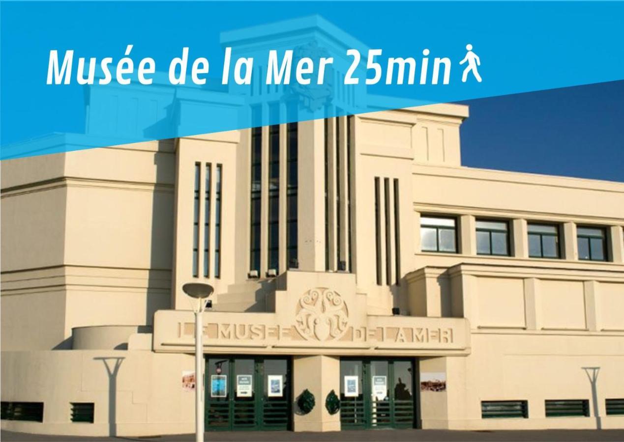 Lalanne Btz, Duplex Jardinet Pres De La Plage Biarritz Dış mekan fotoğraf