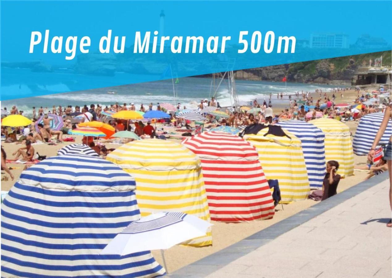 Lalanne Btz, Duplex Jardinet Pres De La Plage Biarritz Dış mekan fotoğraf